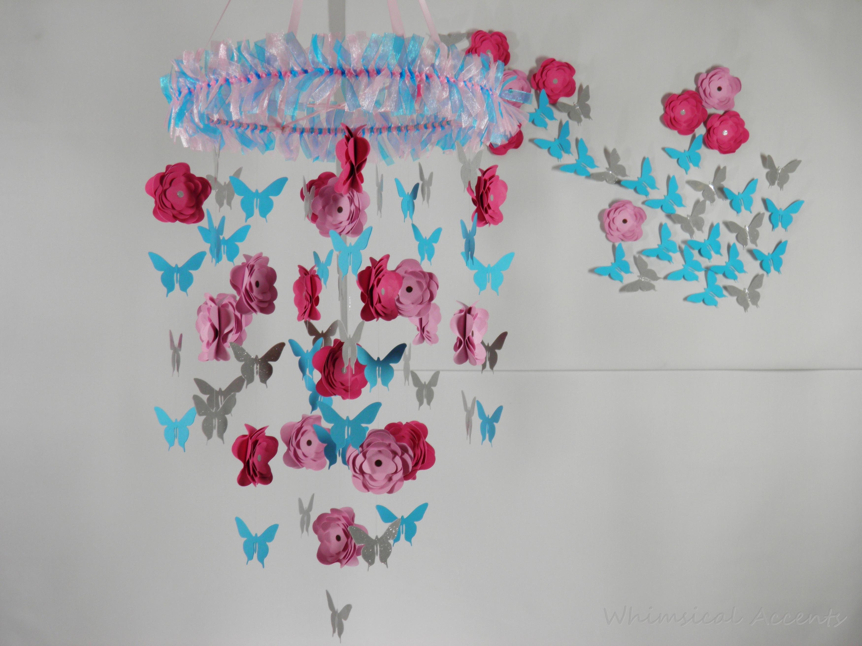 Butterfly And Flower Wall Art Decoration 25 Pieces on Luulla